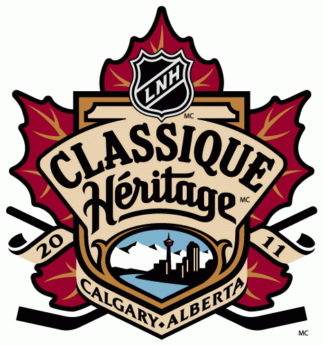 NHL Heritage Classic 2011 Alt. Language Logo t shirts iron on transfers